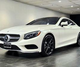 USED 2016 MERCEDES-BENZ S-CLASS S 550 4MATIC COUPE 2D