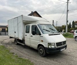 VOLKSWAGEN LT VOLKSWAGEN LT 46 2.8 TDI DOKA KONTENER, PODWÓJNA KABINA, DUBEL KABINA MYSLOWICE • OLX.PL