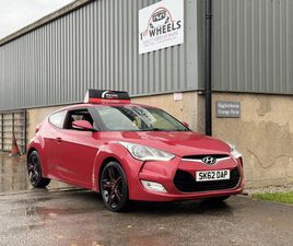 HYUNDAI VELOSTER HYUNDAI VELOSTER 1.6 GDI SPORT 2012 | EBAY UK
