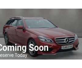 MERCEDES CLASSE E BREAK E 250 2013 MERCEDES-BENZ E-CLASS 2.1TD E250 CDI AMG SPORT CDI ESTATE 5D