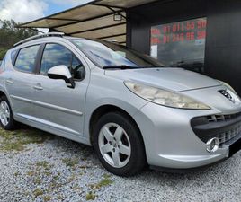 PEUGEOT 207 SW PEUGEOT 207 SW 1.4I SPORT - NACIONAL - GASOLINA / GPL - TETO PANORAMICO - REVEND... JULHO/08