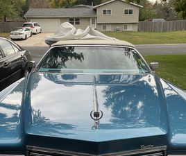 CADILLAC ELDORADO CABRIOLET 1976 CADILLAC ELDORADO CONVERTIBLE