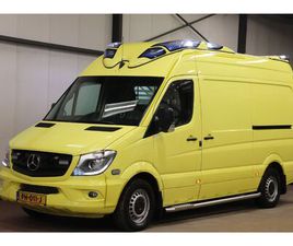 MERCEDES SPRINTER 319 MERCEDES-BENZ SPRINTER AMBULANCE 319 CDI L2H2 AUTOMAAT MERCEDES-BENZ SPRINTER 319 CDI L2H2 AMBULANCE AUTOMAAT EURO 6 ZIEKENWAGEN RETTUNGSWAGEN KRANKENWAGEN