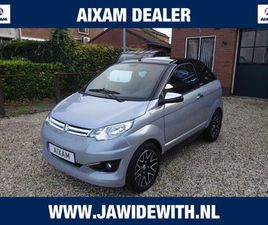 AIXAM COUPE AIXAM BROMMOBIEL COUPÉ PREMIUM HDI OPEN DAK, AIRCO, ACHTERUITRIJCAMERA, PARKEERSENSOREN, ELEKTRISCHE RAMEN, CENTRALE DEURVERGR.
