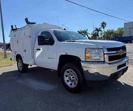 2012 CHEVROLET SILVERADO 3500HD V8 6.0L ENCLOSED SERVICE UTILITY TRUCK