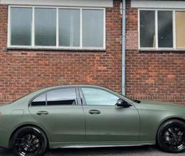 MERCEDES-BENZ C300E PROFESSIONELE MATTE MILITARY GREEN WRAP — MERCEDES-BENZ — MARKTPLAATS