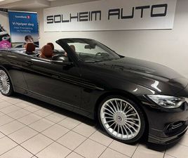 ALPINA B4 CABRIOLET BIL-NR. 45, 409HK & 600NM LAV KM!