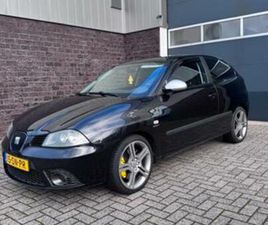 SEAT IBIZA 1.8 20VT FR 294PK 3DRS 2006 ZWART 1.8T 1.8 20V — SEAT — MARKTPLAATS