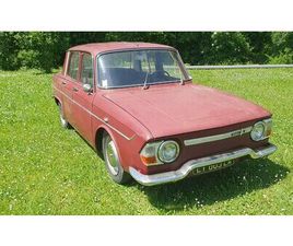 RENAULT R 10 1967 RENAULT 10 ROUGE FONCÉ MANUEL, 4 VITESSES CONDUITE À...