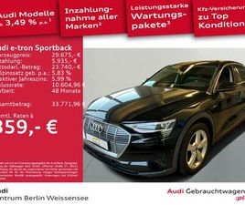 AUDI E-TRON E-TRON 50 50*QU*LED*RFK*NAVI*SHZ*GRA*LUFT