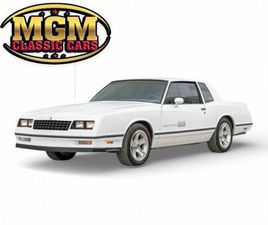 CHEVROLET MONTE CARLO 1984 CHEVROLET MONTE CARLO