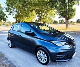 RENAULT ZOE INTENS 50 - BATERIA PRÓPRIA OUTUBRO/21
