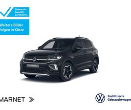 VOLKSWAGEN T-CROSS T-CROSS 1.5 TSI DSG R-LINE* NAVI*AHK*IQ-LIGHT*IQ-DRIVE*KAMERA*SHZ*ACC*