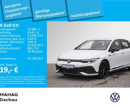 VOLKSWAGEN GOLF GTI CLUBSPORT GOLF VIII GTI CLUBSPORT 2.0 TSI LED+ NAVI PARKPILOT REARVIEW APPCONNECT DSG