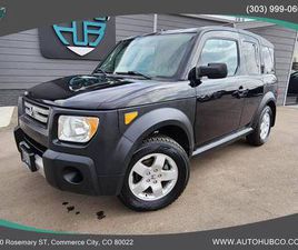 2007 HONDA ELEMENT, 4WD, MANUAL TRANSMISSION