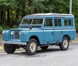 LAND ROVER SERIE II 1963 LAND ROVER SERIES II 109 STATION WAGON