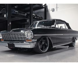 CHEVROLET NOVA SUPERCHARGED 7.0L LS–POWERED 1963 CHEVROLET CHEVY II NOVA SS CONVERTIBLE