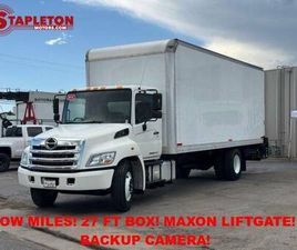 2014 HINO 268 LOW MILES! 24 FT BOX! MAXON LIFTGATE! BACKUP CAMERA!