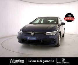 VOLKSWAGEN GOLF VOLKSWAGEN GOLF 1.0 ETSI EVO DSG LIFE DEL 2023 USATA A ROMA
