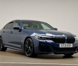 2021 BMW 5 SERIES 3.0TD 530D XDRIVE M SPORT (MHT) SALOON 4D