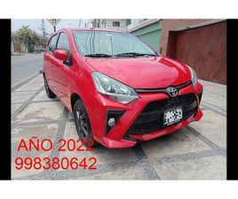 TOYOTA AGYA TOYOTA AGYA 2022 USADO IMPECABLE PRECIO OPORTUNIDAD LIMA
