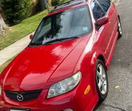 MAZDA PROTEGE5 RED/BLACK LEATHER/ORIGINAL MAZDA LOGO