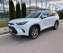 TOYOTA HIGHLANDER TOYOTA GRAND HIGHLANDER LIMITED AWD