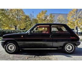 RENAULT R 5 1983 RENAULT 5 NOIR MANUEL, 5 VITESSES CONDUITE À GAUCHE...