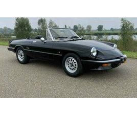 ALFA ROMEO SPIDER DUETTO 1986 | ALFA ROMEO 1.6 SPIDER