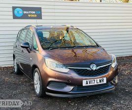 VAUXHALL ZAFIRA VAUXHALL ZAFIRA TOURER 2017