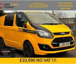 FORD TRANSIT CUSTOM CREW COMBI 6 SEATS