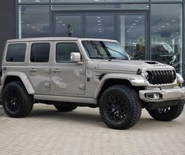 JEEP WRANGLER CONVERTIBLE BRUTE CUSTOM CONVERSION SKYVIEW 4XE 380 PK, FULL O