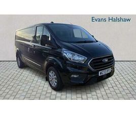 FORD TRANSIT CUSTOM 2022 FORD TRANSIT CUSTOM 2.0 ECOBLUE 130PS LOW ROOF LIMITED VAN AUTO PANEL VAN DIESEL AUTOMATIC