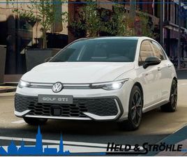 VOLKSWAGEN GOLF GTI 2,0L TSI 265PS HUD RFK WKR BLK 19ZOLL