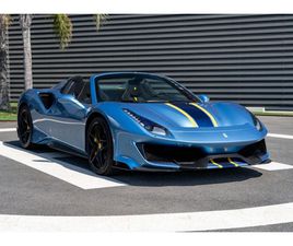 FERRARI 488 PISTA SPIDER FERRARI 488 PISTA SPIDER CARBON * НОВ 91КМ* ЛИМИТИРАН* ЛИЗИНГ*