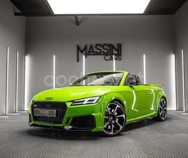 AUDI TT ROADSTER TTRS CERTIFICACIÓN DEL VEHÍCULO