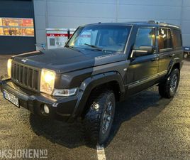 2007 JEEP COMMANDER 3.0 DIESEL 218HK 4WD LIMITED AUTOMAT CRUISEKONTROLL HENGERFESTE