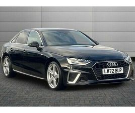 AUDI A4 SALOON S LINE 40 TFSI S TRONIC
