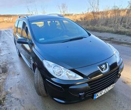 PEUGEOT 307 SW 1.6 HDI ZDROWY SPRAWNY 7OSOBOWY PANORAMADACH KOMP KLIMA CHRZANÓW • OLX.PL