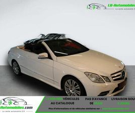 MERCEDES CLASSE E CABRIOLET E 200 MERCEDES CLASSE E CABRIOLET 200 BVA