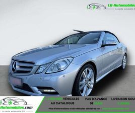 MERCEDES CLASSE E CABRIOLET E 200 MERCEDES CLASSE E CABRIOLET 200 BVA