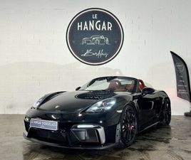 PORSCHE 718 BOXSTER SPYDER 4.0 420CH BVM6