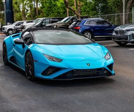 2020 LAMBORGHINI HURACAN EVO SPYDER CONVERTIBLE 2D