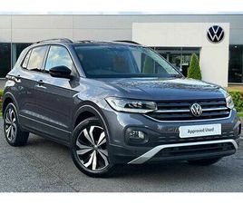 VOLKSWAGEN T-CROSS VOLKSWAGEN T-CROSS - 1.0 TSI BLACK EDITION 5DR