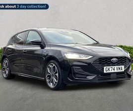 FOCUS ST-LINE X 5 DOOR 1.0L ECOBOOST 155PS MHEV FWD 7 SPEED POWERSHIFT