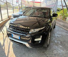 LAND ROVER RANGE ROVER EVOQUE COUPE SD4 LAND ROVER RANGE ROVER EVOQUE 2.2 SD4 COUPÉ GPL!!
