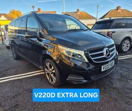 2017 MERCEDES-BENZ V-CLASS V220 D SPORT 5DR AUTO [EXTRA LONG] MPV DIESEL AUTOMATIC