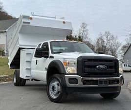 2015 FORD F550 4X4 CHIPPER DUMP TRUCK