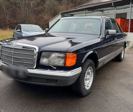 MERCEDES-BENZ SEL 500 W126 DIPLOMATENFAHRZEUG NICHT* GEPANZERT