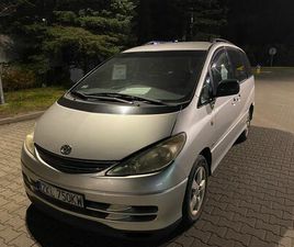 TOYOTA PREVIA 6 OS., SKÓRA, 2,0 DIESEL MANUAL, TEMPOMAT, 290.TYS.KM KOSZALIN • OLX.PL